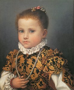 若い女の子の肖像画